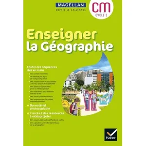 Comparateur de prix : Hatier Enseigner La Géographie cycle 3 - Éd 2021- Guide et matériel broché