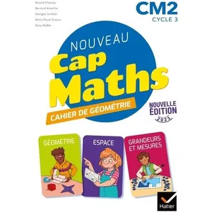 Comparateur de prix : Hatier Cap Maths CM2 Éd. 2021 - Cahier de Géométrie-Mesure broché