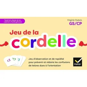 Comparateur de prix : Hatier Jeu de La Cordelle - Français Maternelle GS, CP Éd. 2021 - Jeux de lettres