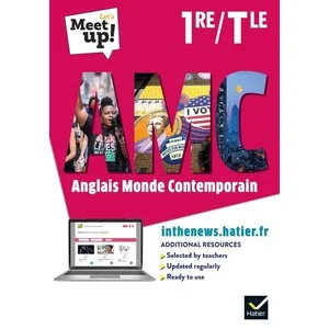 Hatier Let's Meet up ! AMC Anglais 1re Tle - Éd. 2021 - Livre élève broché pas cher