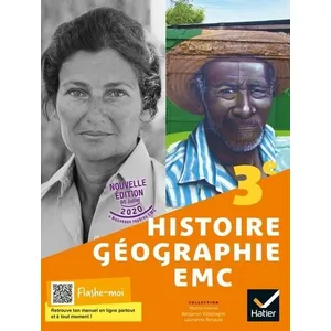 Comparateur de prix : Hatier Histoire-géographie-EMC - 3e - livre élève (édition 2021)