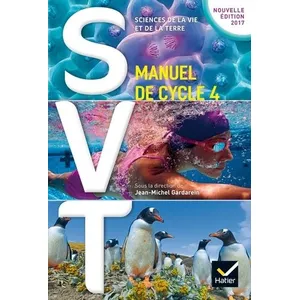 Hatier SVT, sciences de la vie et de la Terre : manuel de cycle 4 pas cher