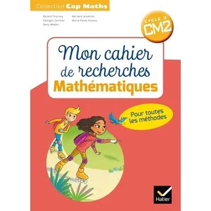 Comparateur de prix : Hatier Cap Maths : CM2 - mon cahier de recherche (édition 2018)