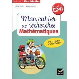 Comparateur de prix : Hatier Mathématiques CM1 Cycle 3 Cap Maths : Mon cahier de recherche