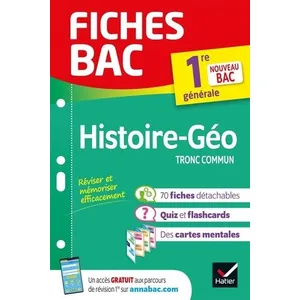 Hatier Histoire-géo première générale. Tronc commun - Christophe Clavel - Livre . pas cher