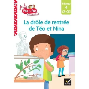 Comparateur de prix : Hatier Téo et Nina CP CE1 Niveau 4 - La drôle de rentrée de Téo et Nina