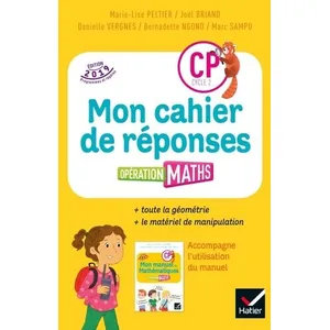 Comparateur de prix : Hatier Opération maths : CP - cahier de réponses + matériel (édition 2019)