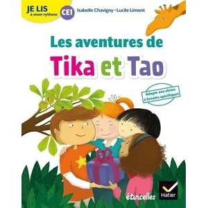 Comparateur de prix : Hatier Je lis à mon rythme - Lecture CE1 Ed. 2019 - Les aventures de Tika et Tao