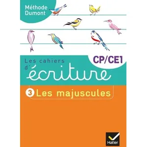 Hatier Les cahiers d'écriture Tome 3 : CP/CE1 - les majuscules (édition 2019) pas cher