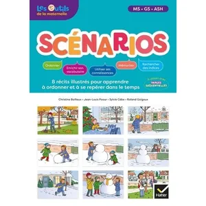 Hatier SCENARIOS - Français Maternelle MS-GS Éd.2020 - Guide pédagogique pas cher