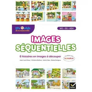 Comparateur de prix : Hatier Images Séquentielles Ms-Gs-Ash - 8 Histoires En Images À Découper