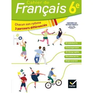 Comparateur de prix : Hatier Cahier de Français 6e éd. 2020 - Cahier de l'élève Annie Lomné (Auteur)