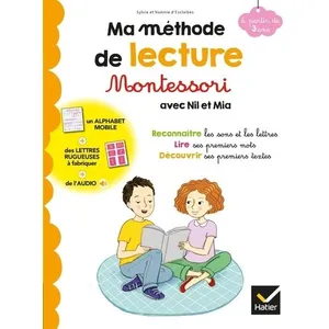 Comparateur de prix : Hatier Ma méthode de lecture Montessori avec Nil et Mia (Mes premiers ateliers Montessori)