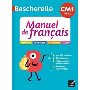 Comparateur de prix : Hatier Bescherelle - Français CM1 Éd. 2020 - Mon manuel d'étude de la langue élève