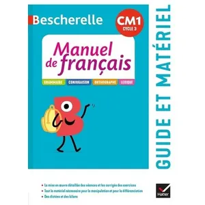 Comparateur de prix : Hatier Bescherelle - Français CM1 Éd. 2020 - Guide pédagogique + ressources à télécharger