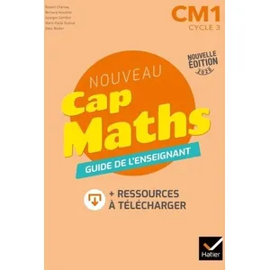 Comparateur de prix : Hatier Cap Maths CM1 Éd. 2020 - Guide pédagogique + ressources à télécharger