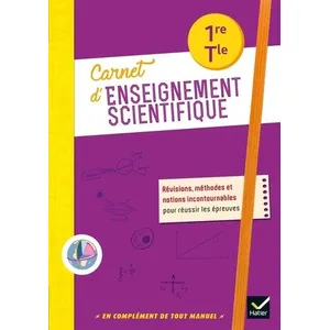 Comparateur de prix : Hatier Enseignement scientifique 1re/Tle - Éd. 2020 - Carnet de l'élève