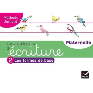 Hatier Les cahiers d'écriture - Maternelle MS, GS. Cahiers N° 2 : Les ... pas cher