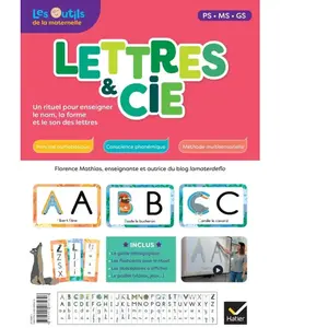 Comparateur de prix : Hatier Lettres et compagnie - français - maternelle - guide pédagogique + flashcards
