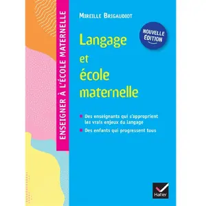 Comparateur de prix : Hatier Enseigner à l'école maternelle - Langage et école maternelle Ed. 2022 - Guide de l'enseignant