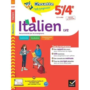 Comparateur de prix : Hatier Italien 5e/4e - LV2 (A1+, A2): cahier de révision et d'entraînement