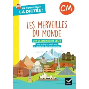 Comparateur de prix : Hatier En route pour la dictée ! : Les merveilles du monde - CM - Cahier de l'élève