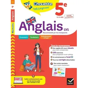 Hatier Anglais 5e - LV1 (A1+, A2): cahier de révision et d'entraînement