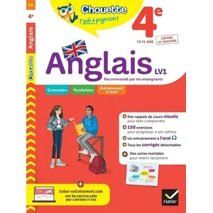 Comparateur de prix : Hatier Anglais 4e - LV1 (A2, A2+): cahier de révision et d'entraînement