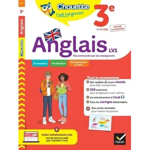 Hatier Anglais 3e - LV1 (A2+, B1): cahier de révision et d'entraînement pas cher