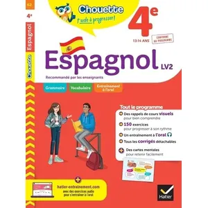 Hatier Chouette - Espagnol 4e - LV2 (A1+, A2) Jean-Yves Kerzulec (Auteur) pas cher