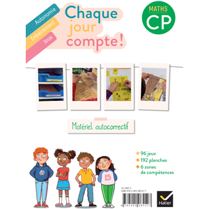Comparateur de prix : Hatier Chaque jour compte ! : maths - CP - les ateliers : matériel autocorrectif