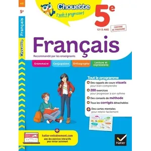 Comparateur de prix : Hatier Chouette - Français 5e Blandine Cossa (Auteur), Thierry Marquetty (Auteur)