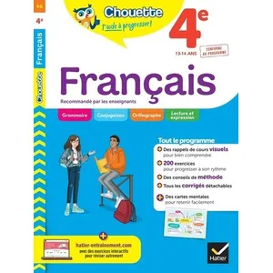 Hatier Chouette - Français 4e Hortense Bellamy (Auteur), Sandrine Girard (Auteur) pas cher