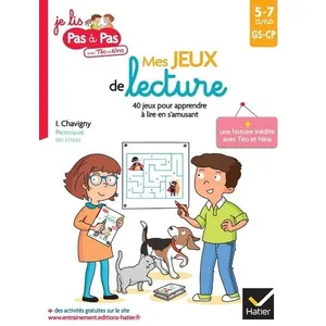 Comparateur de prix : Hatier Mes jeux de lecture GS-CP