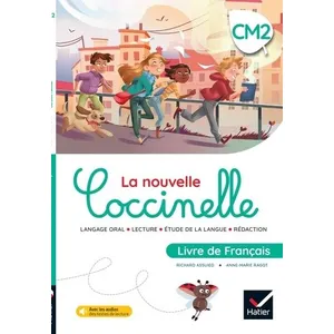 Comparateur de prix : Hatier Coccinelle - Français CM2 Ed. 2022 -  Livre de l'élève broché