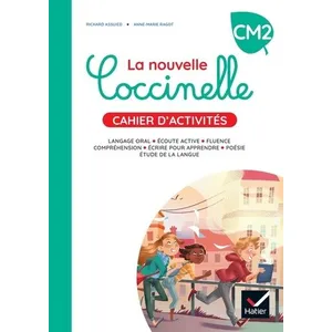 Hatier Coccinelle - Français CM2 Ed. 2022 - Cahier d'activités broché pas cher
