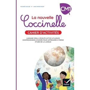 Hatier Coccinelle - Français CM1 Ed. 2022 - Cahier d'activités broché pas cher