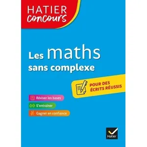 Hatier concours - Les maths sans complexe pas cher