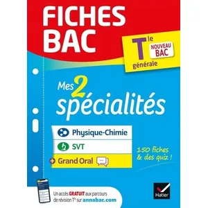 Comparateur de prix : Hatier Mes 2 Spécialités - Physique-Chimie, Svt & Grand Oral Tle Générale