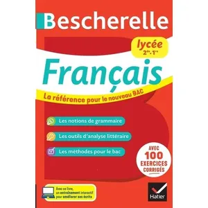 Hatier Bescherelle français lycée, 2de, 1re Aurélia Courtial, Laurence Ignazi, Nora Nadifi pas cher