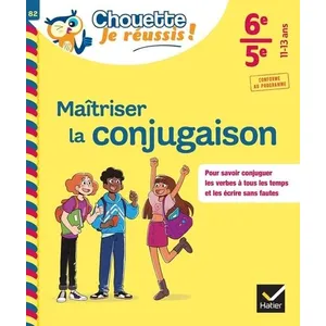 Comparateur de prix : Hatier Maîtriser la conjugaison - 6e, 5e - cahier de soutien en français
