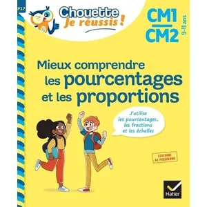Hatier Mieux Comprendre Les Pourcentages Et Les Proportions Cm1/Cm2 pas cher