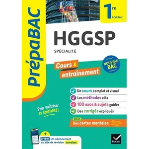 Comparateur de prix : Hatier Prépabac HGGSP 1re générale (spécialité): nouveau programme de Première