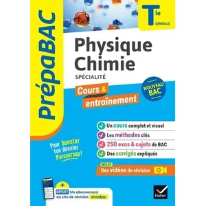 Hatier Prépabac - Physique-Chimie Tle générale (spécialité) - Bac 2025