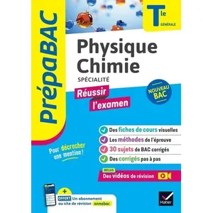 Hatier Physique chimie spécialité, terminale générale : nouveau bac pas cher