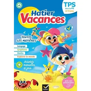 Hatier Vacances Tps Vers La Ps - Toutes Les Matières pas cher