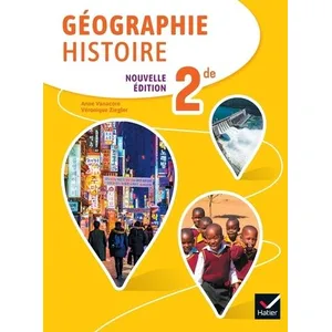 Comparateur de prix : Hatier Histoire Géographie 2de - Éd. 2023 - livre de l'élève broché
