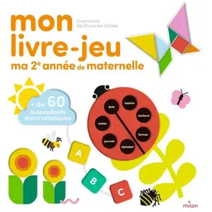 Comparateur de prix : Milan Mon Livre-Jeu - Ma Deuxième Année De Maternelle