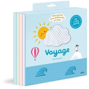 Milan Eds Voyage - Mon grand livre d'activités en tissu
