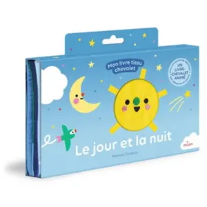 LE JOUR ET LA NUIT - MON LIVRE TISSU CHEVALET (donnée non spécifiée) pas cher